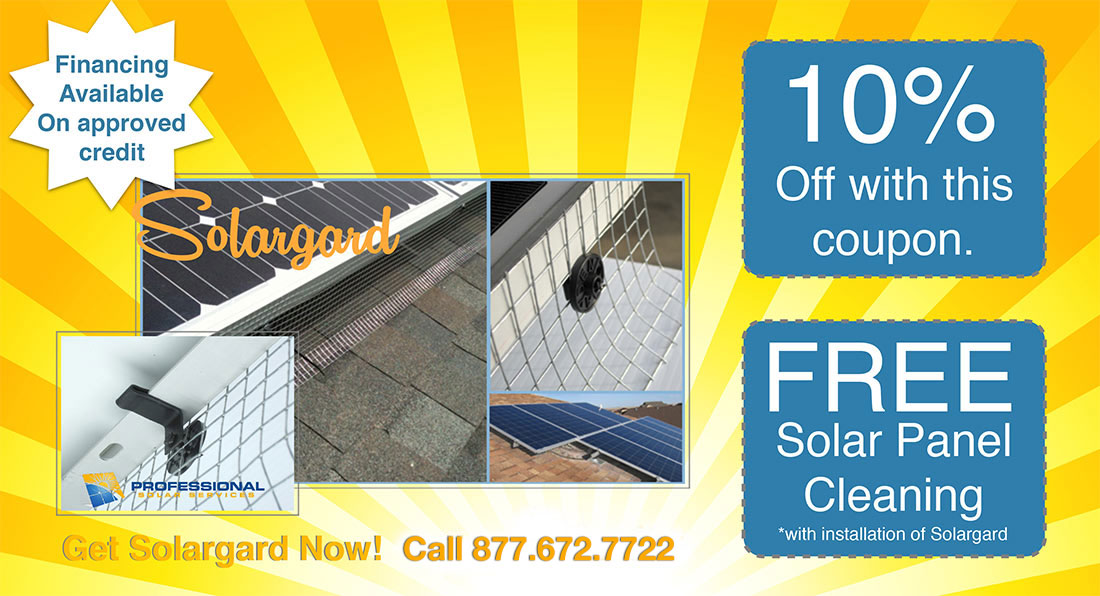 Professional Solar Services - Coupon